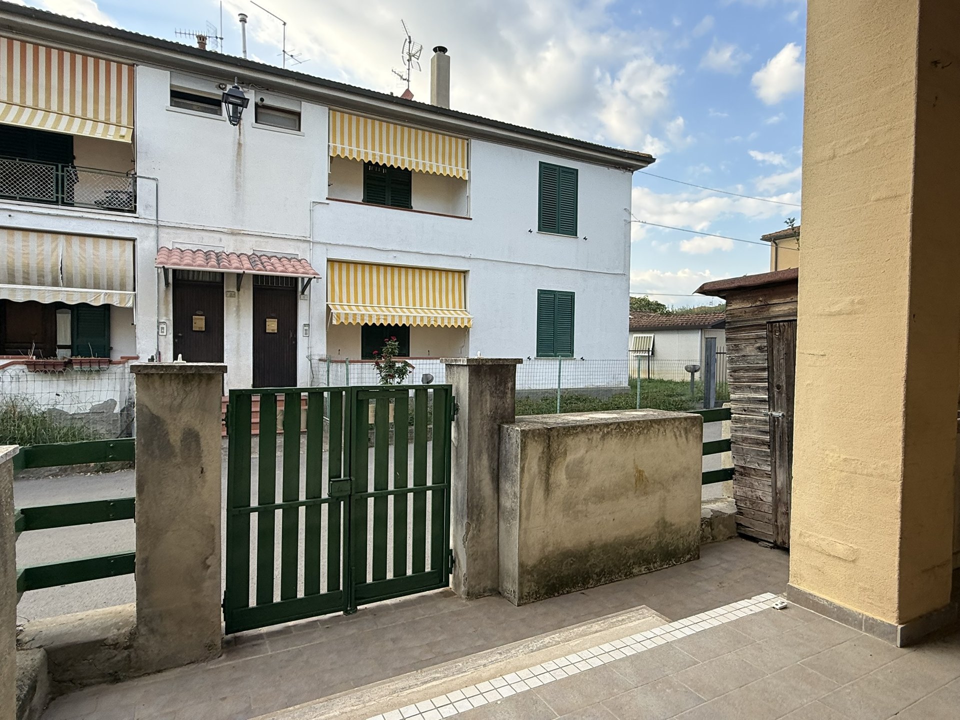 Appartamento con ingresso indipendente e giardino a Ribolla