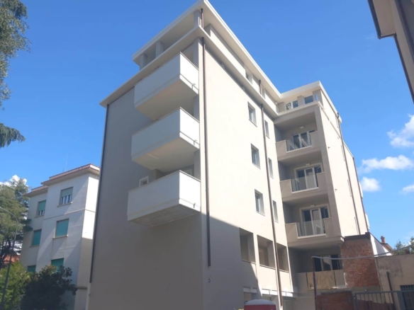 Trilocale nuovo con terrazza e posto auto, Via Fucini 33 – Grosseto